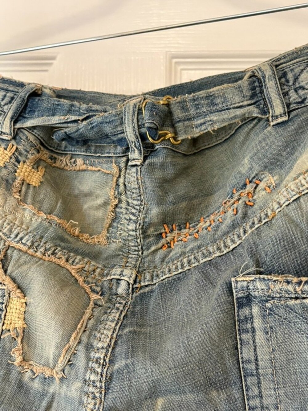 NEW Magnolia Pearl Rosarian Miner Denims, Washed Indigo OS - Picture 11 of 16